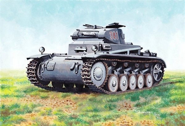 Attaque 72885 PzKpfw II avec canon de 3,7 cm (1/72)