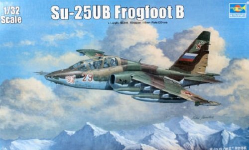 Trumpeter 02277 Sukhoi Su-25UB Pied de Grenouille (1/32)
