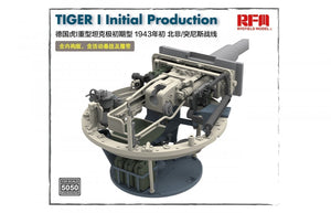 Maquette Rye Field 5050 TIGER I Production initiale (Pz.Kpfw.VI Ausf.E Sd.Kfz181 Début 1943 Front nord-africain/Tunisie) 1/35 – image 3