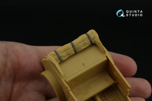 Intérieur imprimé en 3D et coloré sur papier décalcomanie Quinta Studio QD35143 Kubelwagen Type 82 (Hero) 1/35  – Bild 8