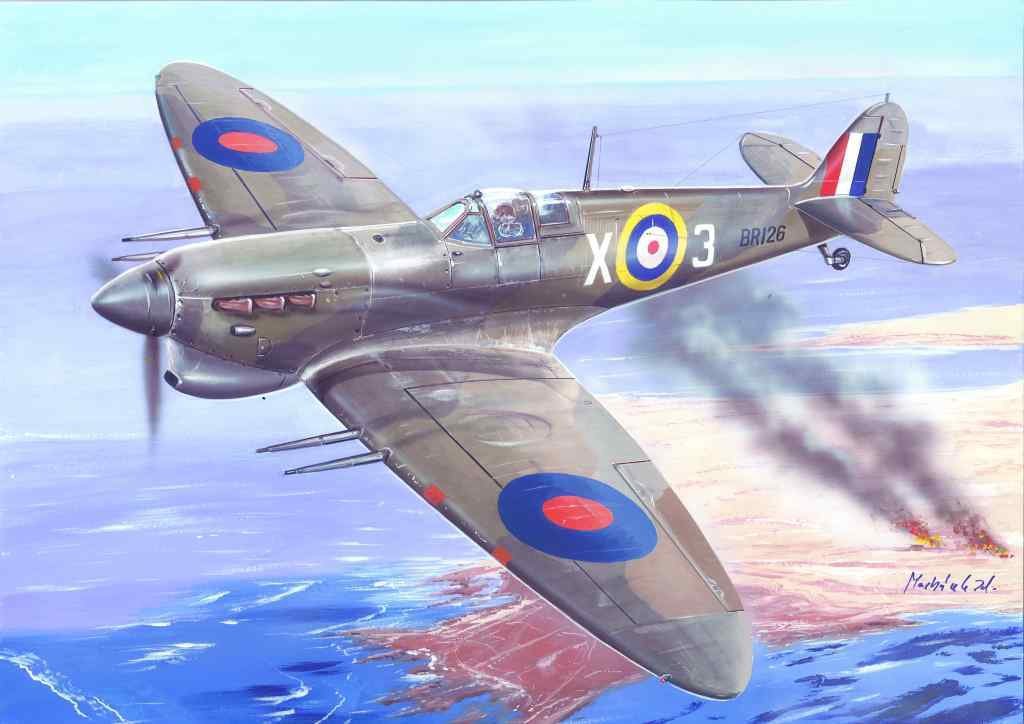 Kozavody Prostejov KPM0121 Spitfire Mk.Vc Four Barrels over Malta 1/72