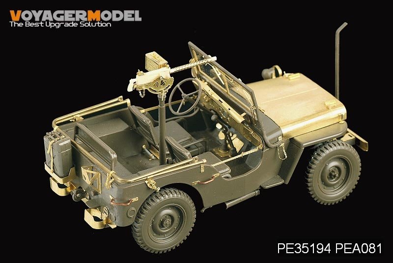 Maquette Voyager PE35194 Jeep Willys MB américaine de la Seconde Guerre mondiale (pour TAMIYA 35219) 1/35 – image 2
