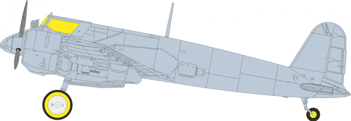 Eduard 644344 Henschel Hs 129 B - LööKplus Set (for Takom Kits) 1/48