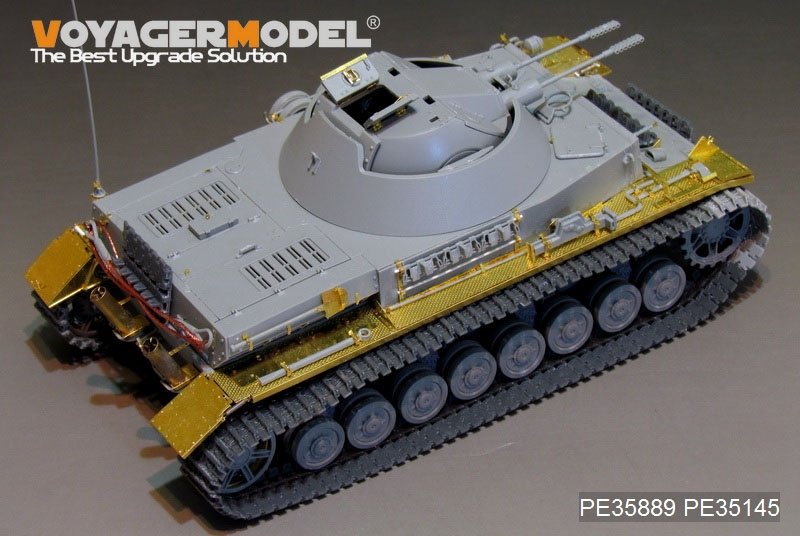 Modèle Voyager PE35889 Panzer IV allemand de la Seconde Guerre mondiale, Flakpanzer IV de 30 mm pour DRAGON au 1/35 – Bild 7
