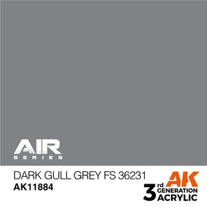 AK Interactive AK11884 DARK MULL GRAY FS 36231 – AIR 17ml