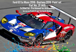 Kit de peinture Zero Paints ZP-1415 Ford GT Le Mans 2016 - Daytona 2016 (3 x 30 ml) – immagine 2
