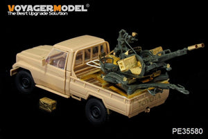 Camionnette moderne Voyager modèle PE35580 avec ZU-23-2 pour MENG VS-004 1/35 – image 2