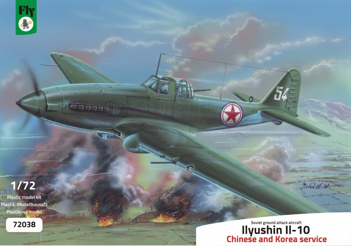 Vol 72038 Ilyushin Il-10 Service chinois et coréen 1/72