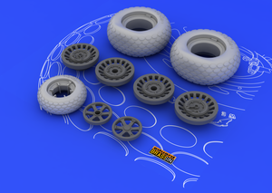 Roues Eduard 648057 P-61 1/48 (GREAT WALL HOBBY) – Bild 4