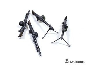 Maquette ET Model P35-217 Mitrailleuse allemande MG42 et boîte de munitions de la Seconde Guerre mondiale (impression 3D) 1/35 – immagine 4