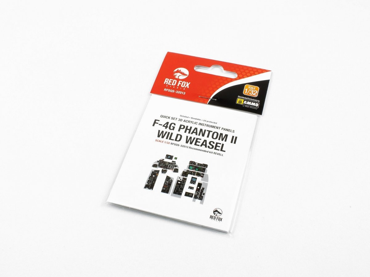 Red Fox Studio QS-32013 F-4G Phantom II « Wild Weasel » Revell 1/32