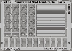 Eduard 72551 Sunderland Mk. et supports de bombes 1/72 ITALERI – Bild 2