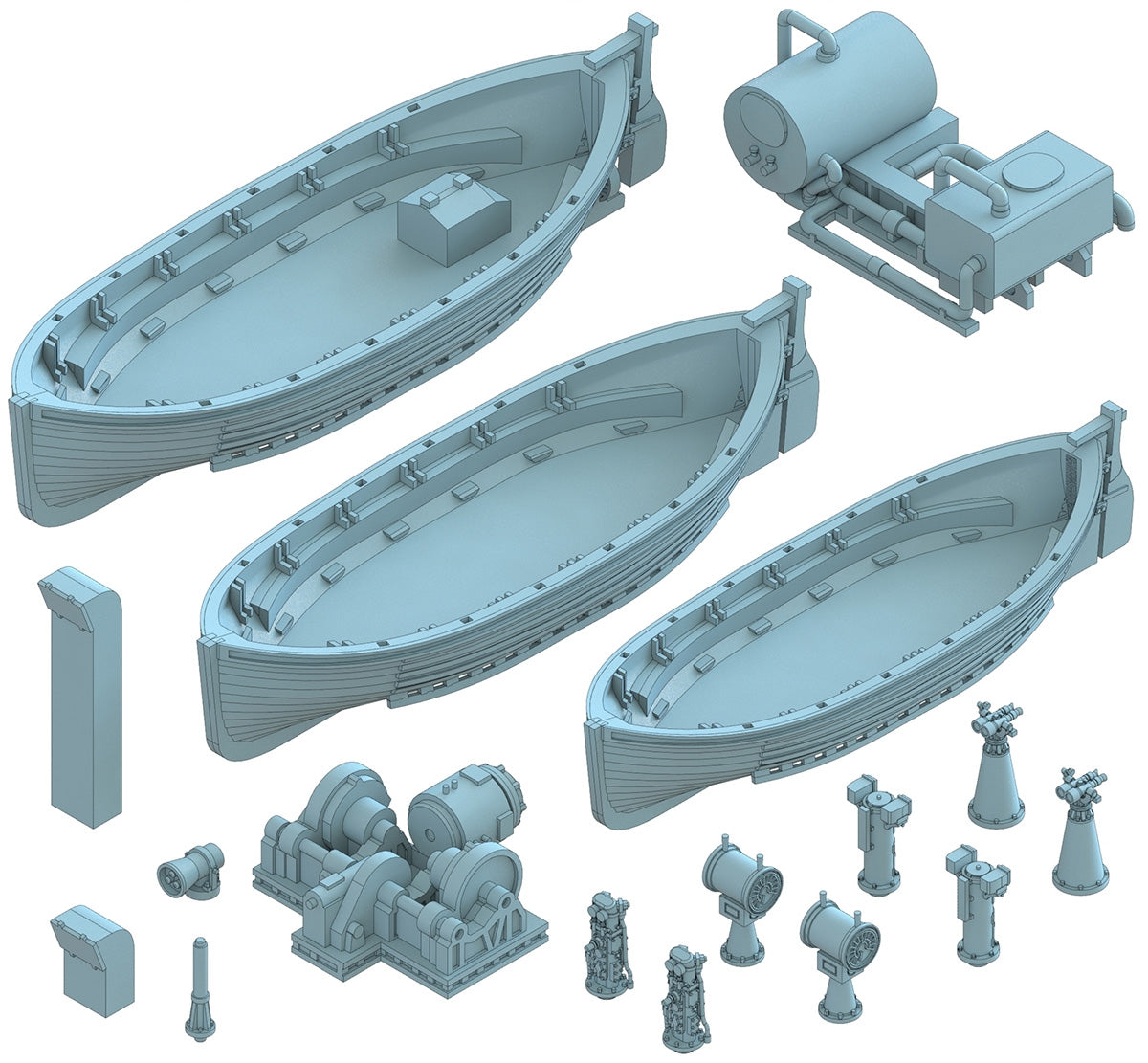 Hasegawa HP001 Navire de recherche antarctique Soya, deuxième expédition antarctique, échelle 1/250 – Bild 13