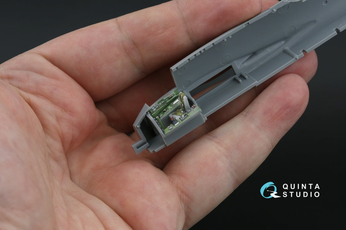 Intérieur imprimé en 3D et coloré sur papier décalcomanie Quinta Studio QD72197 Bristol Beaufighter Mk.VI (Hasegawa/MPM/Hobby2000) 1/72 – image 9