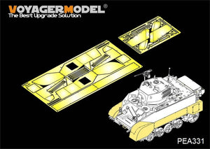 Voyager Model PEA331 WWII US M3A3 Stuart Ailes/Jupes latérales (POUR KIT AFV CLUB) 1/35