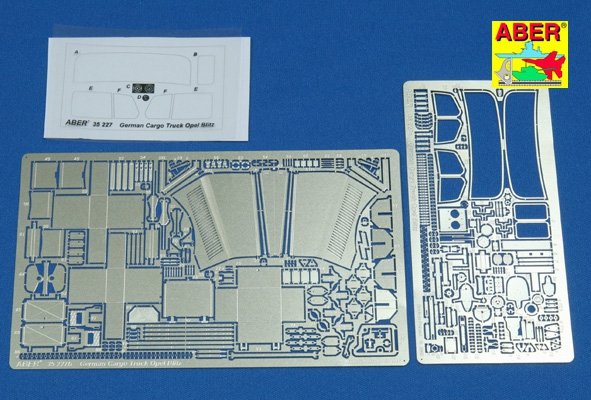 Aber 35227 Camion Cargo Allemand - Opel Blitz (1/35)