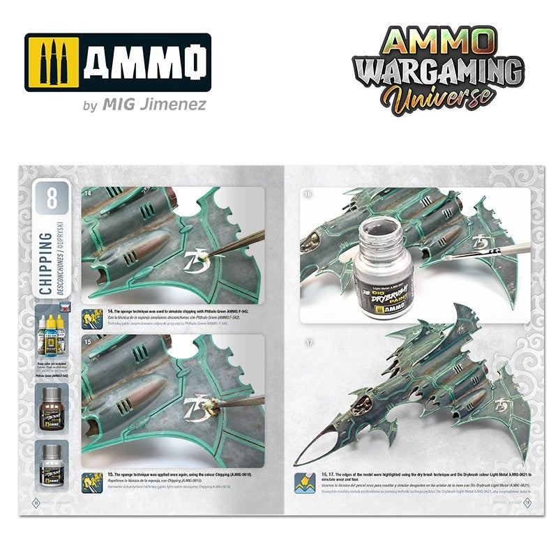 Ammo of Mig 6927 AMMO WARGAMING UNIVERSE Livre 08 - Vieillissement des avions et des vaisseaux spatiaux (anglais, espagnol, polonais) – Bild 2