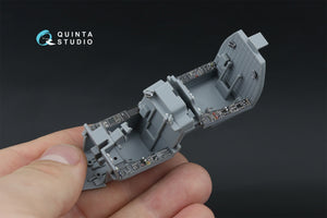 Intérieur imprimé en 3D et coloré sur papier décalcomanie Quinta Studio QDS-48571 AH-64A (Hasegawa) (petite version) 1/48 – Bild 11
