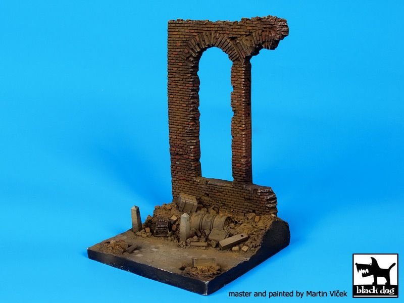 Socle de ruine d&amp;#39;usine Black Dog D35046 1/35 – Bild 3