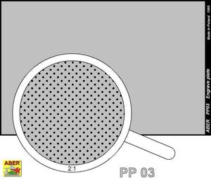 Aber PP03 Plaque à graver (88 x 57mm) - motif 03 – Bild 2