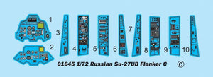 Trumpeter 01645 Chasseur russe Su-27UB Flanker C (1/72) – image 8