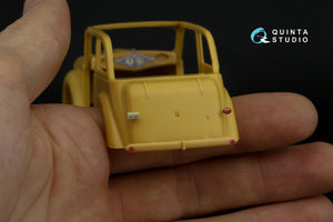 Quinta Studio QD35082 1937 Opel Olympia Intérieur imprimé en 3D et coloré sur papier décalcomanie (Bronco) 1/35  – immagine 9