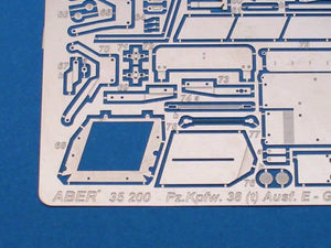 Aber 35200 Char léger allemand Pz.Kpfw. 38(t) Ausf. E/F/G - vol.1 - coffret de base (1/35)  – imagen 3