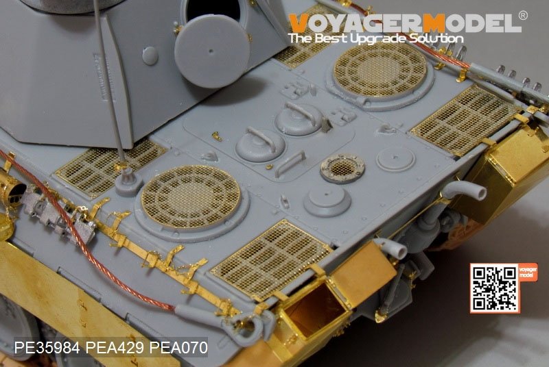 Maquette Voyager PE35984 Char Panther A allemand de la Seconde Guerre mondiale, version de base, pour TAKOM 2097 au 1/35 – Bild 5