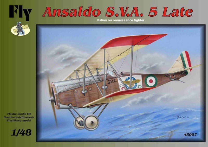 Fly 48007 ANSALDO SVA5 FIN 1/48