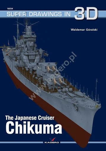 Kagero 16034 Le croiseur japonais Chikuma FR