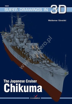Kagero 16034 Le croiseur japonais Chikuma FR