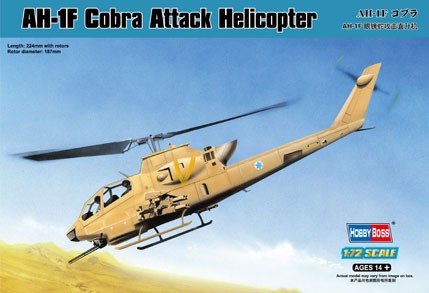 Hobby Boss 87224 Hélicoptère d'attaque AH-1F Cobra (1/72)