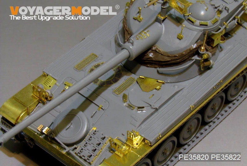 Maquette Voyager PE35820, char léger français moderne AMX-13/75 (avec lance-fumigènes et embase d&amp;#39;antenne inclus), pour maquette TAKOM 2036 au 1/35. – Bild 6