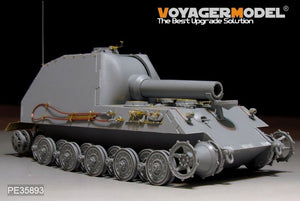 Mortier automoteur lourd allemand BAR 305 mm de la Seconde Guerre mondiale, modèle Voyager PE35893, pour maquettes AMUSING au 1/35 – imagen 2