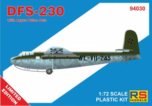 RS Models 94030 DFS-230 with Argus Pulse Jets 1/72
