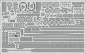 Maquette Eduard BIG5368 USS Missouri BB-63 Hobby Boss 1/350 – image 4