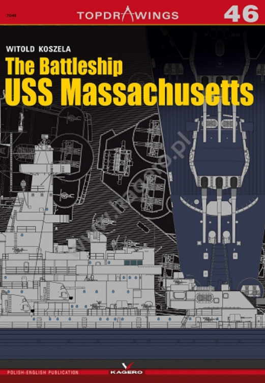 Kagero 7046 Le cuirassé Massachusetts EN/PL