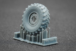 ScaleX WM 72001 ZIL 131 Ordinary wheel set (for ICM) 1/72