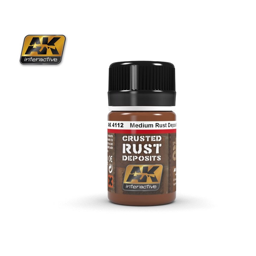 AK Interactive AK4113 DOSSIERS DE ROUILLE FONCÉE 35 ml