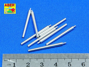 Aber 350L-08 Ensemble de 8 canons de 406 mm pour les navires japonais Mutsu et Nagato (1/350) – image 2