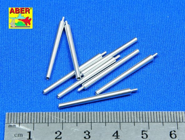 Aber 350L-08 Ensemble de 8 canons de 406 mm pour les navires japonais Mutsu et Nagato (1/350) – image 2