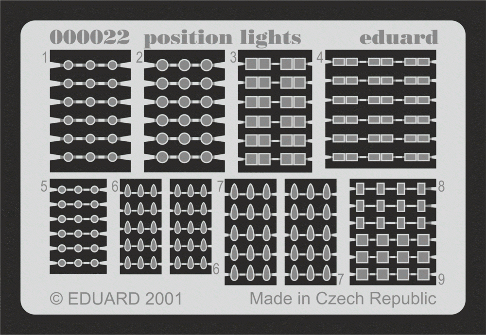 Feux de position Eduard 00022