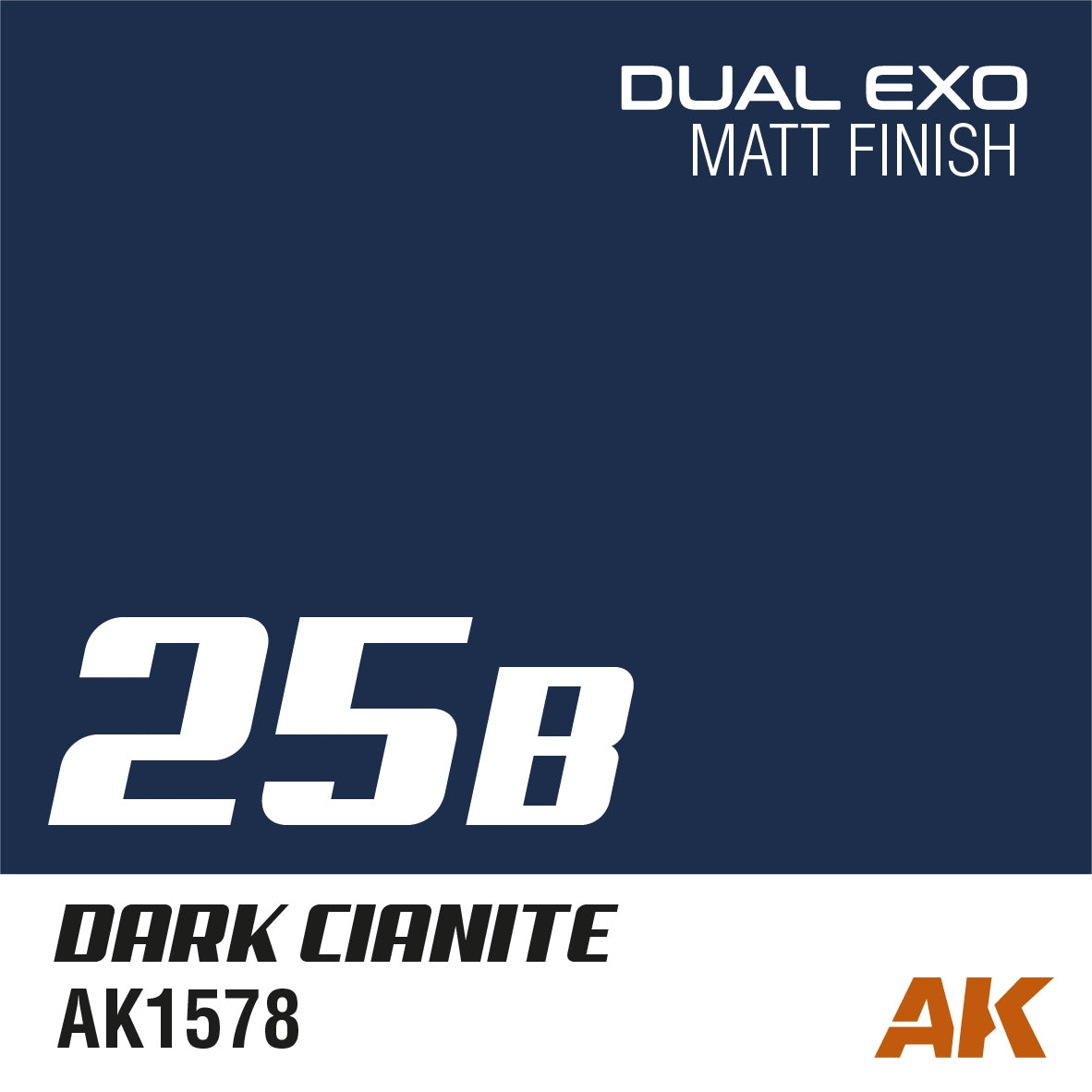 AK Interactive AK1578 DUAL EXO SCENERY 25B – CIANITE FONCÉE 60ML – Bild 2