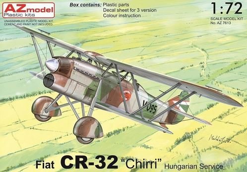 AZmodel AZ7613 Fiat CR-32 "Chirri" Service Hongrois 1/72 