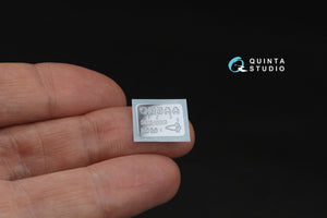 Ceintures de sécurité pour avions de chasse britanniques Quinta Studio QR+48102 (avant-guerre/début de la Seconde Guerre mondiale) (avec boucles métalliques) (Tous les kits) 1/48 – imagen 3