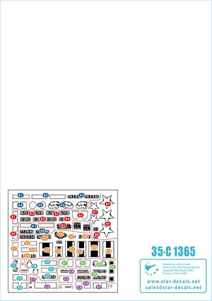 Star Decals 35-C1365 Voiture blindée Daimler 2 Service britannique de la guerre froide 1/35 – immagine 2