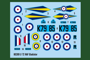 Hobby Boss 80289 RAF Gladiator 1/72 – image 4