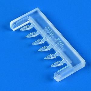 Feux de position transparents Quickboost QB72696 Bf 109F/G/K Eduard 1/72