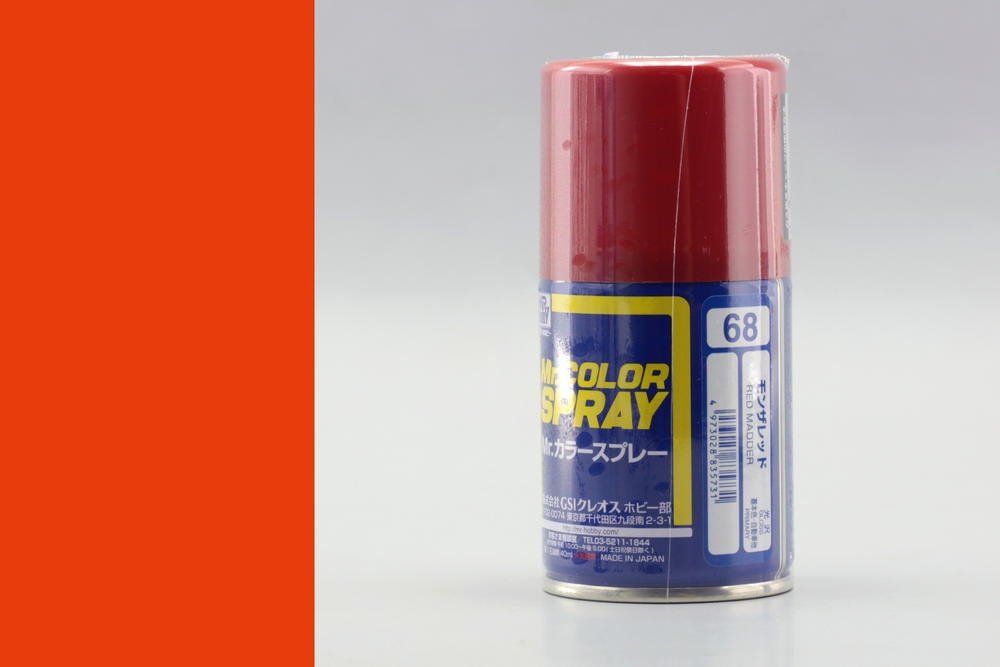 Mr.Hobby S-068 Garance Rouge - (Brillant) Spray