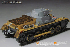 Maquette Voyager PE351189, char allemand Pz.Kpfw.I Ausf.B de la Seconde Guerre mondiale (pour TAKOM 2145), échelle 1/35 – Bild 4